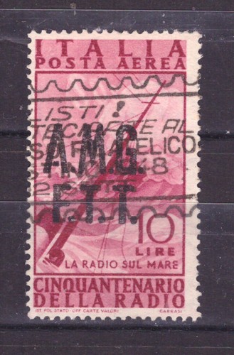 Francobolli trieste zona - francobolli, a