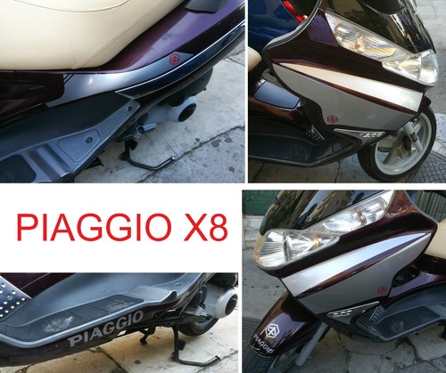 Adesivi piaggio fasce - x8,