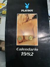 CALENDARIO  PLAY BOY ANNO  198  CON 12 SPLENDIDE PLAYMATE