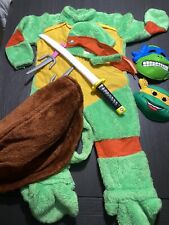 RARISSIMO COSTUME CARNEVALE TMNT NINJA TURTLES RAFFAELLO INIZI ANNI `90