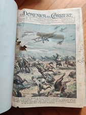 LA DOMENICA DEL CORRIERE - Annate complete 1941 Rilegata ww2