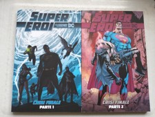 CRISI FINALE PARTE 1 + PARTE 2 COMPLETA - SERIE SUPEREROI LE LEGGENDE DC 13 14