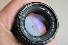 Canon FD 50mm 1.4, nuova