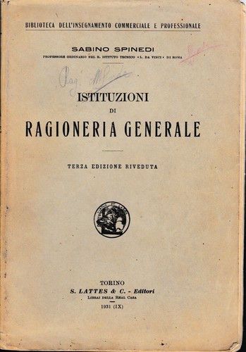 Istituzioni ragioneria - istituzioni,