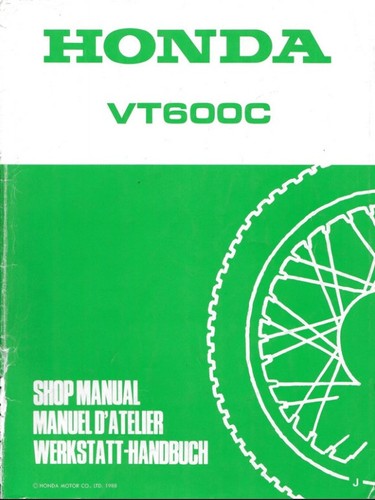 Manuale officina honda vt600 - manuale,