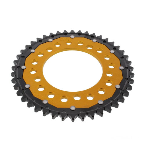 Pignone alluminio oro - , denti