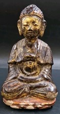 Antico Bronzo Smaltato Orientale. Buddha, Arte Orientale