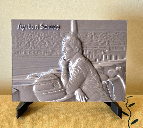 Ayrton senna quadretto - ayrton, a