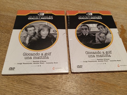 Giocando golf una - a,