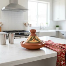 Tajine M 22 cm in Terracotta