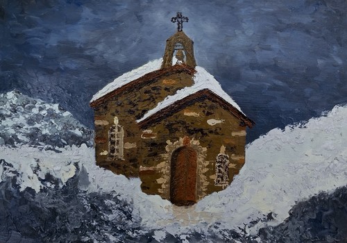 Quadro dipinto olio - dipinto,