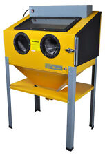 Sabbiatrice o pallinatrice professionale con plafoniera - cabina di sabbiatura