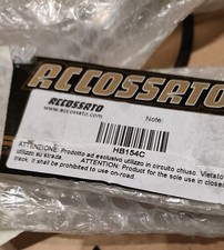 MANUBRIO Ø22 UNIVERSALE ACCOSSATO IN ACCIAIO - HB154C