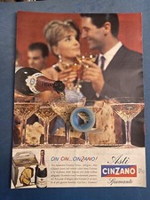 Rara Pubblicita’ ASTI CINZANO Spumante 1962