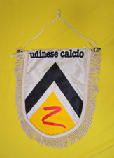 Gagliardetto Pennant Udinese Calcio Zanussi anni 80 in tessuto originale