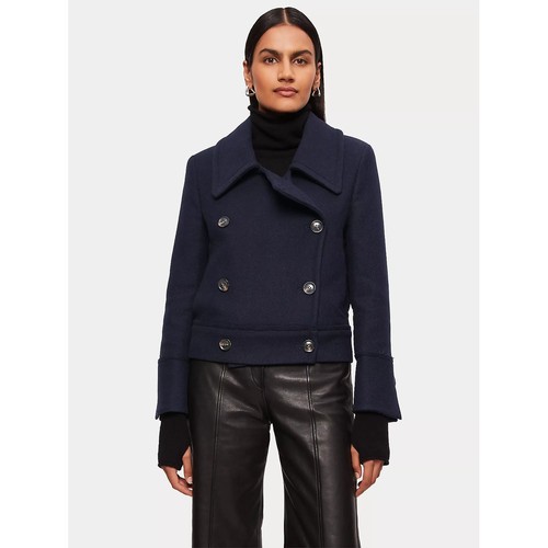 Giacca soprabito jigsaw blu - giacca,