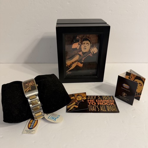 Scatola orologio fossil elvis - scatola,