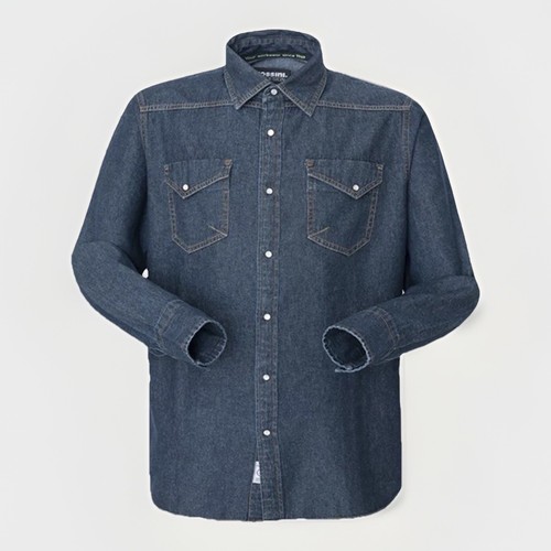 Camicia denim western john - camicia,