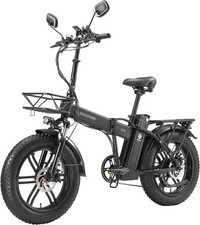 Bicicletta elettrica SINOHON A20 20'' eBike 1000W 48V/18Ah pieghevole SHIMANO 7 velocità NUOVA