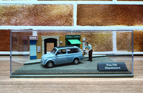 Fiat 500 giardiniera - -, diorami