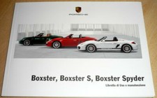 Uso manutenzione porsche - manutenzione, (987)