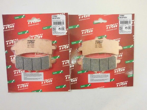 Pastiglie freno anteriori trw - pastiglie,