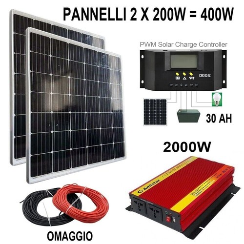 Kit fotovoltaico pwm - kit, 3