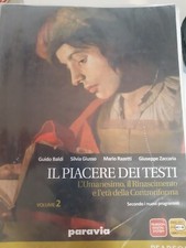 Il Piacere Dei Testi volume 2 l' umanesimo, il rinascimento e l' età della 
