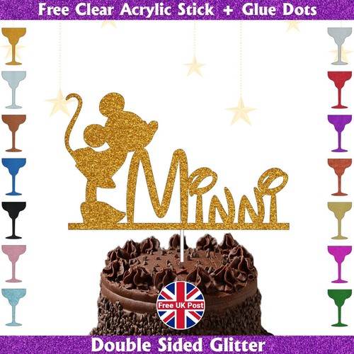 Cake topper glitter ispirato - , a