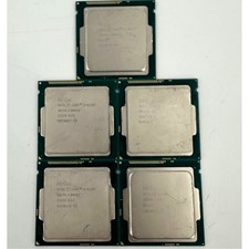 Lotto di 5 processori CPU