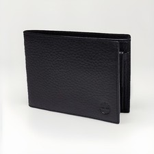 TIMBERLAND Edgartown Leather Bi-Fold Wallet TB0A1DJV Black