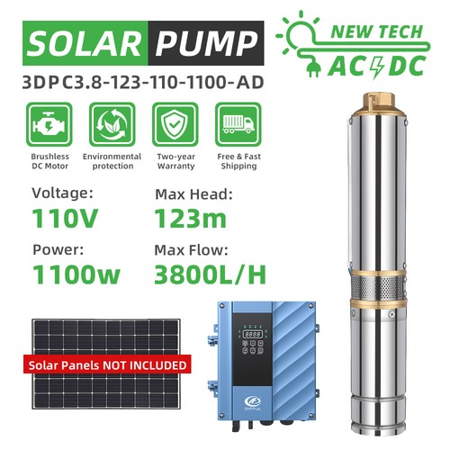 Pompa solare ibrida acdc - pompa,