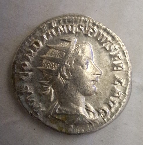 Moneta romana antonino - romana,