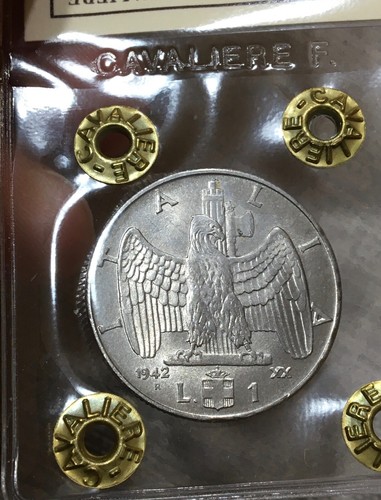 Lira 1942 fdc impero - lira,