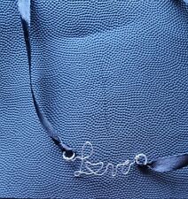 Bracciale con scritta fil di ferro Love Idea Regalo