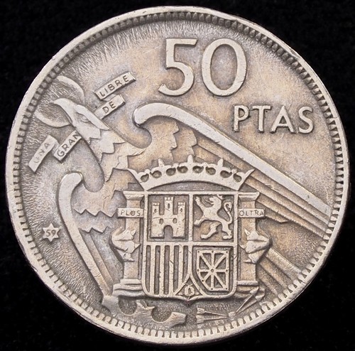 Spagna pesetas 1957 dal 57 - (dal,