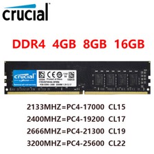 Crucial DDR4 4GB 8GB 16GB