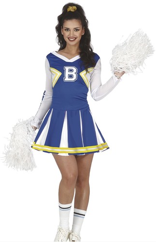 Costume cheerleader donna - cheerleader,