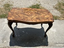 Tavolino da salotto antico basso in legno  Stile barocchetto