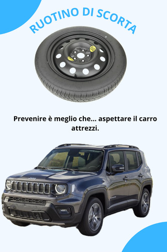 Ruotino scorta per jeep - ruotino, 16"
