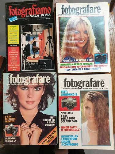 Lotto riviste fotografare - lotto,