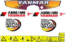 Yanmar vio 20 Escavatore Set Decalcomania