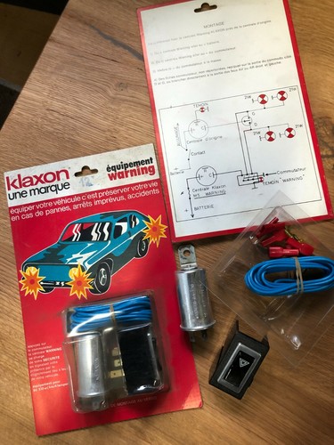 Kit warning klaxon volts - warning,