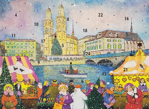Calendario dell avvento - dell'avvento, a4