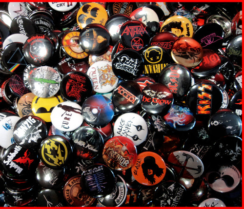 Spilla personalizzata rock - spilla,