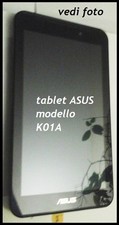 Tablet 7" Asus K01A MeMO Pad 7 di colore bianco da Usato caricatore in vintage