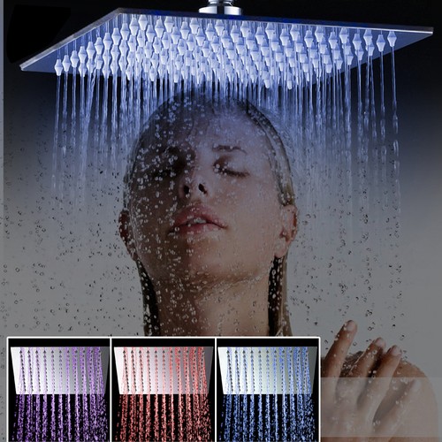 Soffione doccia bagno led - , 20"