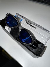 Occhialini Da Nuoto Winline Neri Con Lenti Polarizzate Blu