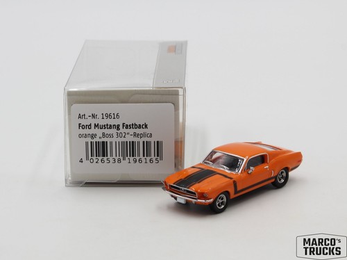 Brekina ford mustang arancione - brekina,
