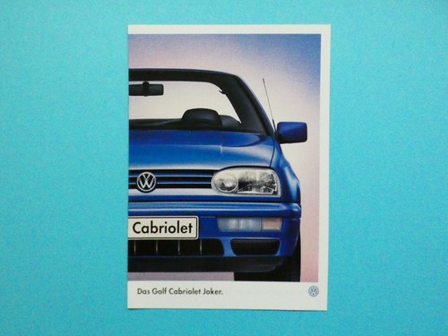 Brochure catalogo vw golf - /,